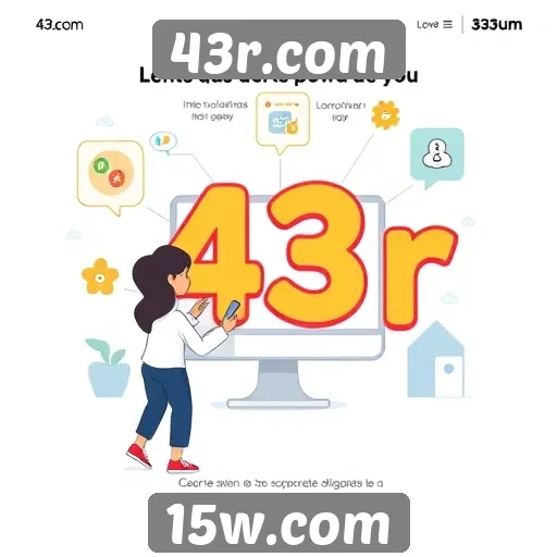 Explorando as funcionalidades interativas do 43r.com