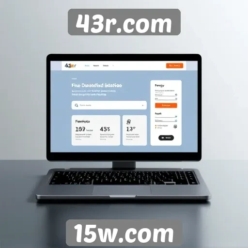 Interface e experiência do usuário em 43r.com